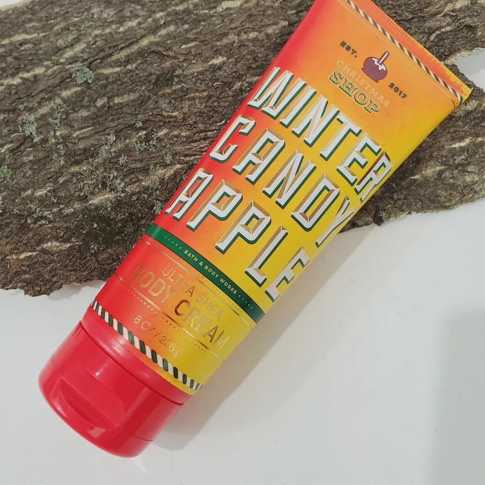Bath & Body Works Winter Candy Apple Body Cream NWT